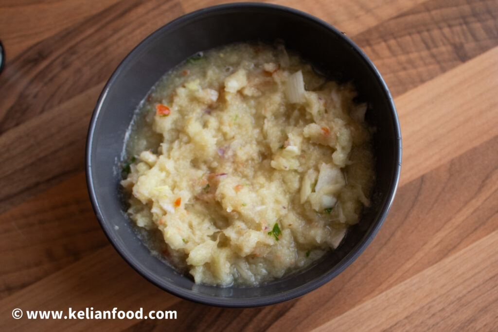 garlic and ginger paste