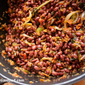 stewed red beand recipe