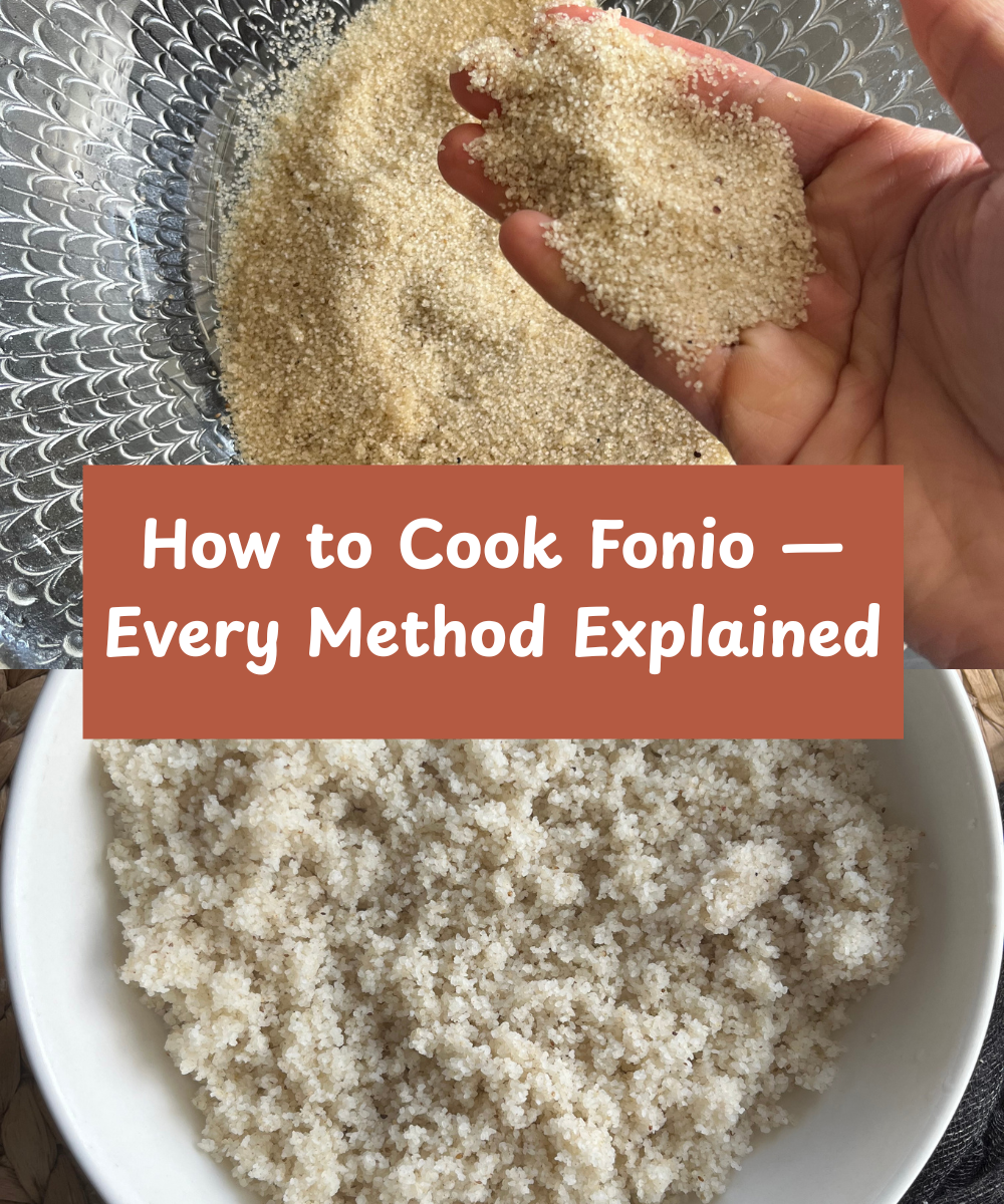 how to cook fonio